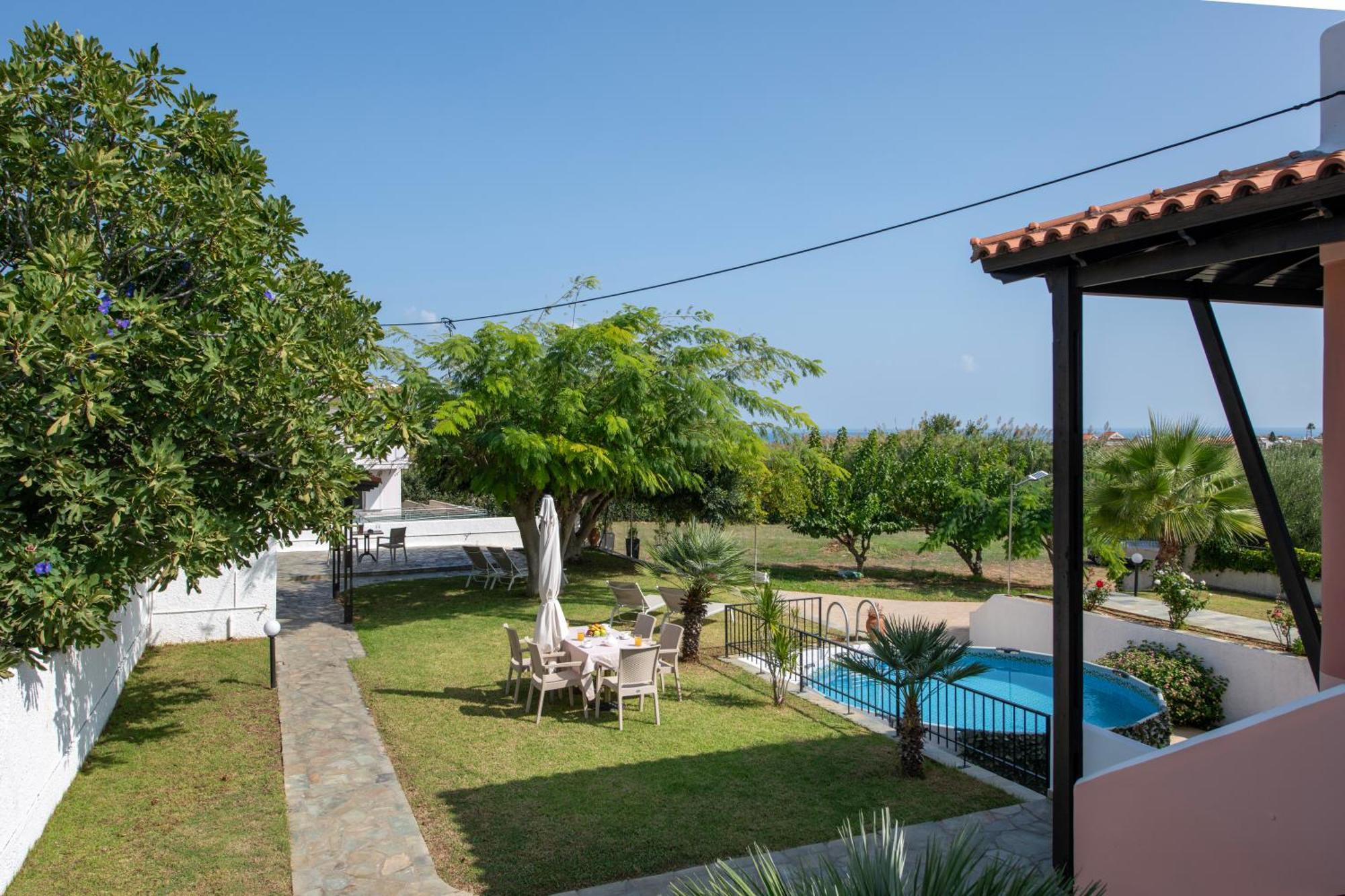 Rapanianá Villa Eleni 100M From The Sea מראה חיצוני תמונה