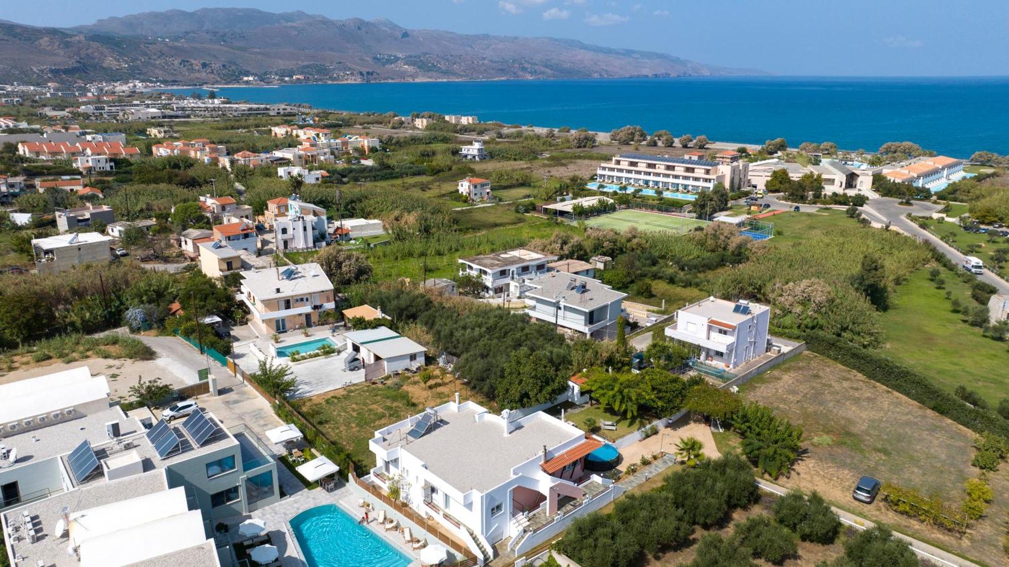 Rapanianá Villa Eleni 100M From The Sea מראה חיצוני תמונה
