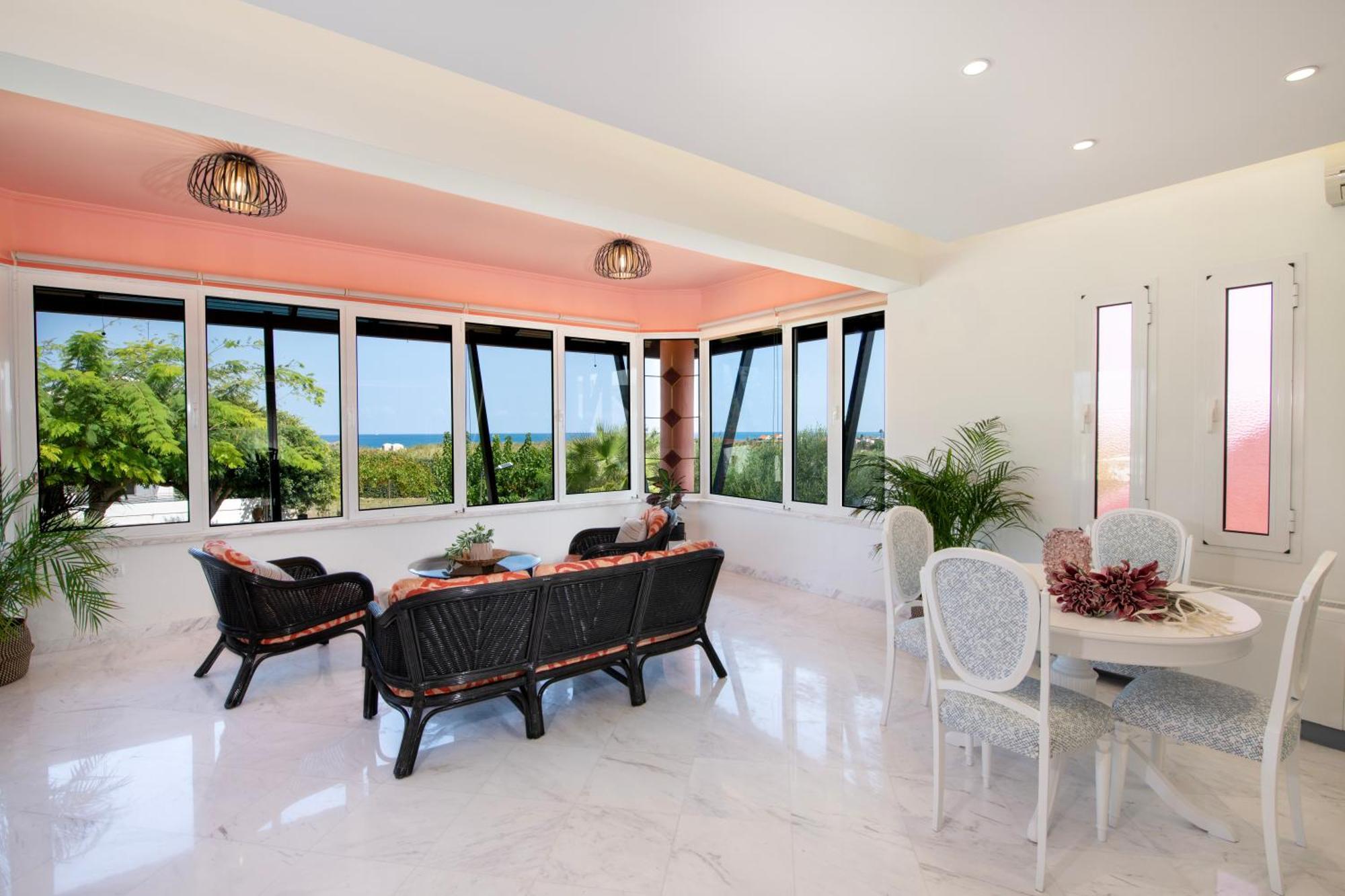Rapanianá Villa Eleni 100M From The Sea מראה חיצוני תמונה