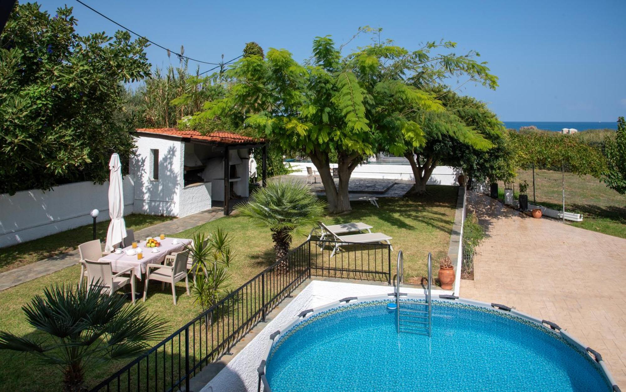Rapanianá Villa Eleni 100M From The Sea מראה חיצוני תמונה