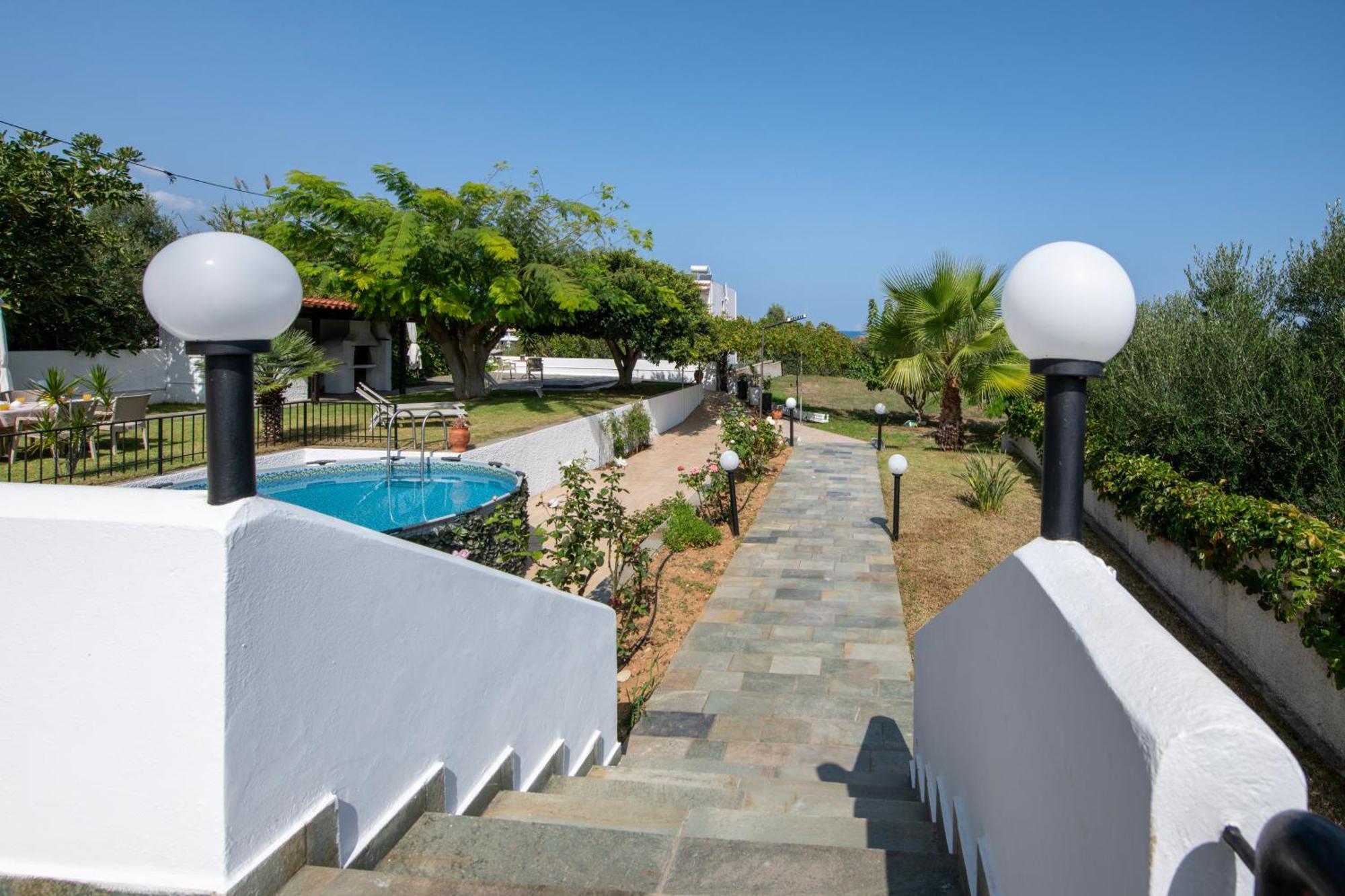 Rapanianá Villa Eleni 100M From The Sea מראה חיצוני תמונה